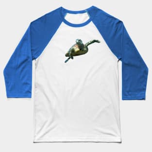 Low poly sea turtle Baseball T-Shirt